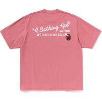 HAND DRAW BAPE RELAXED FIT TEE MENS
