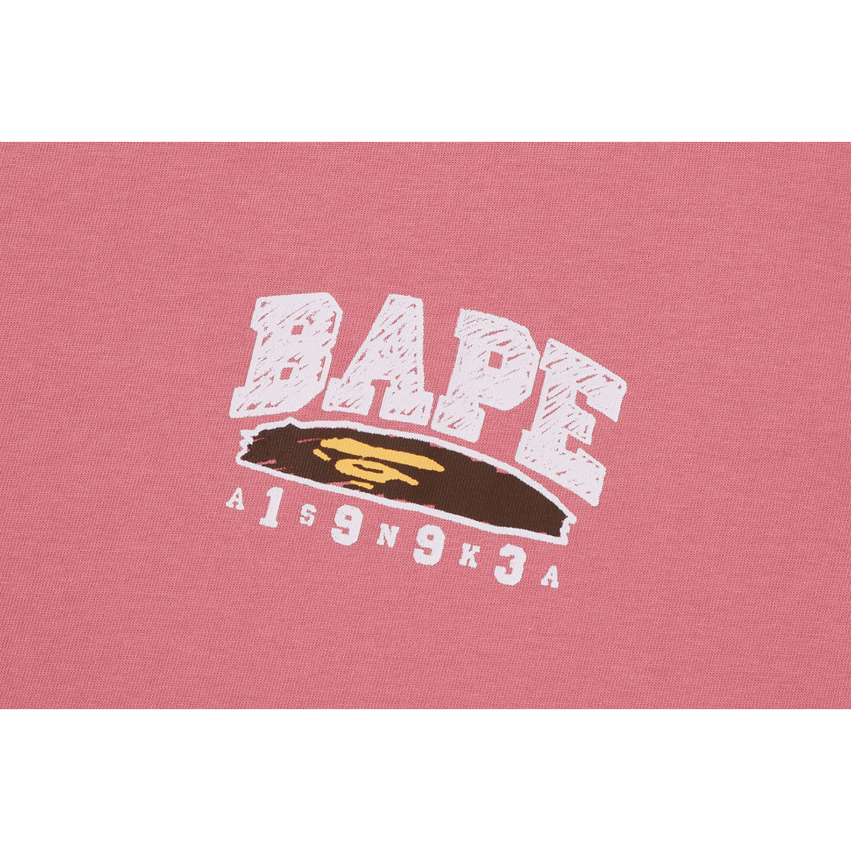 HAND DRAW BAPE RELAXED FIT TEE MENS