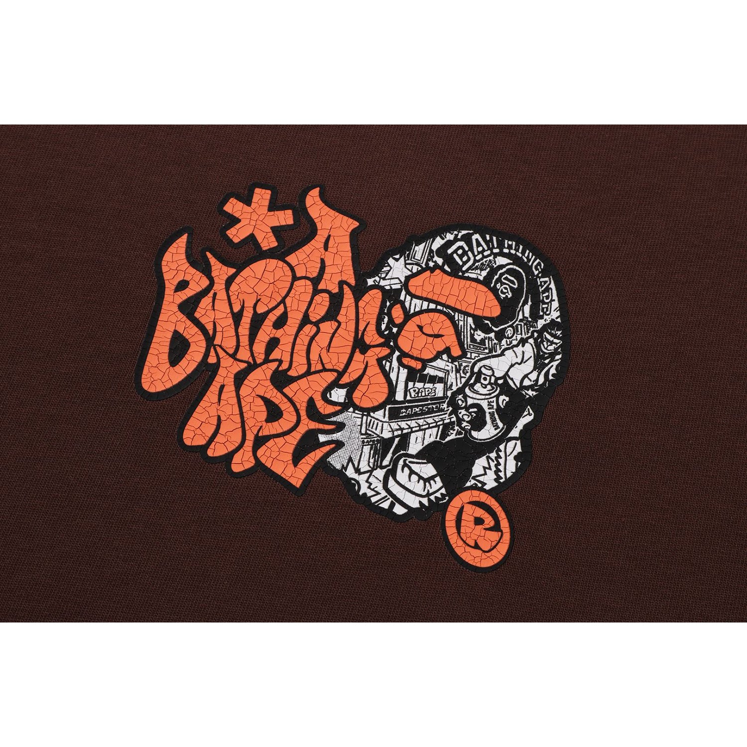 【A BATHING APE】2色展開 GRAFFITI APE HEAD LOGO RELAXED TEE GRAFFITI APE HEAD LOGO RELAXED FIT TEE MENS – us.bape.com