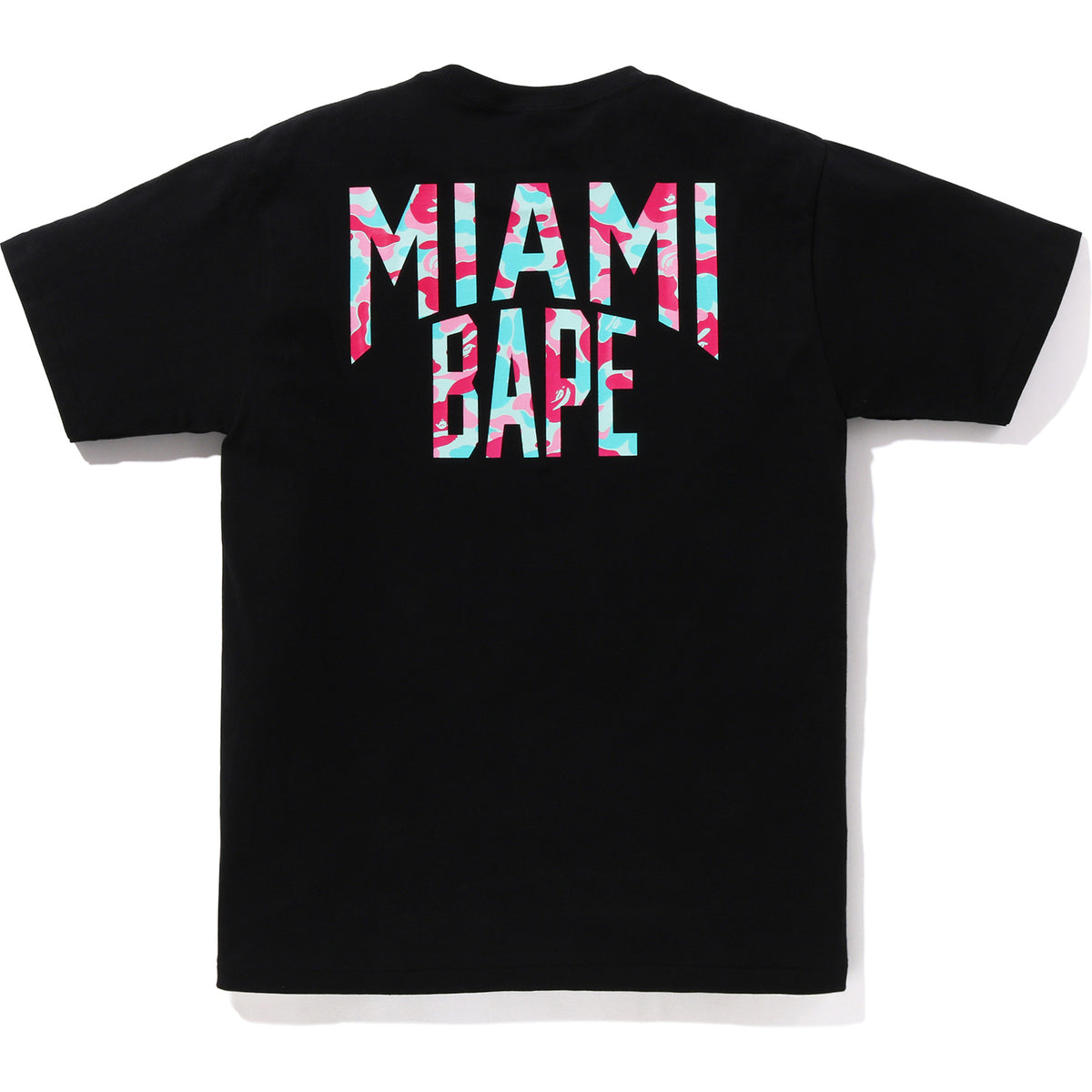 BAPE STORE MIAMI NEON SIGN COLLEGE TEE MENS