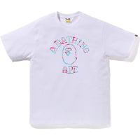 BAPE STORE MIAMI NEON SIGN COLLEGE TEE MENS