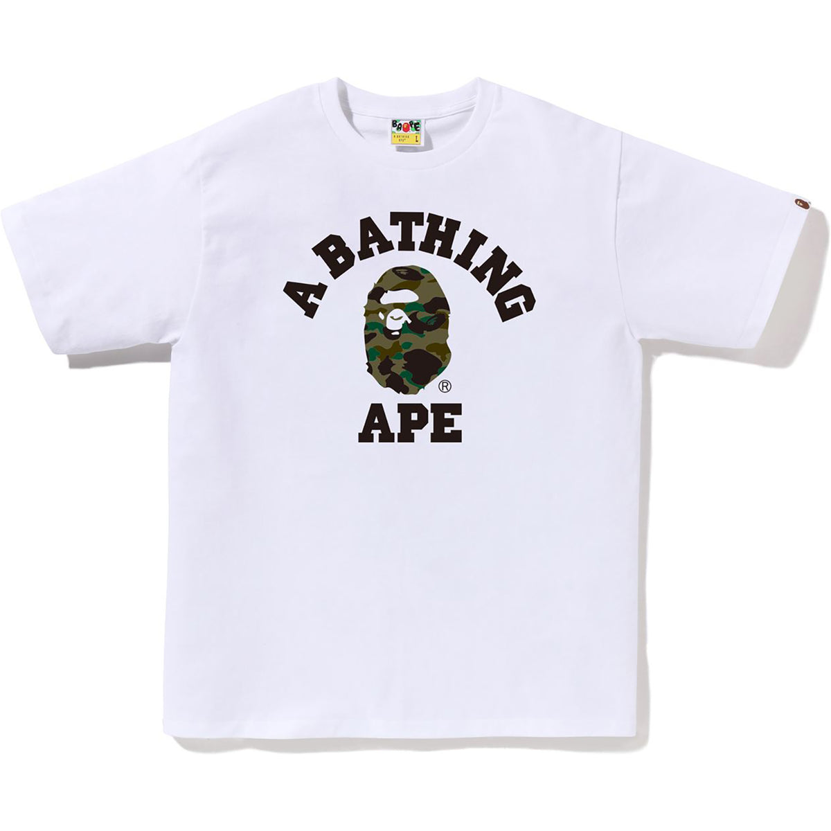 1ST CAMO COLLEGE TEE MENS