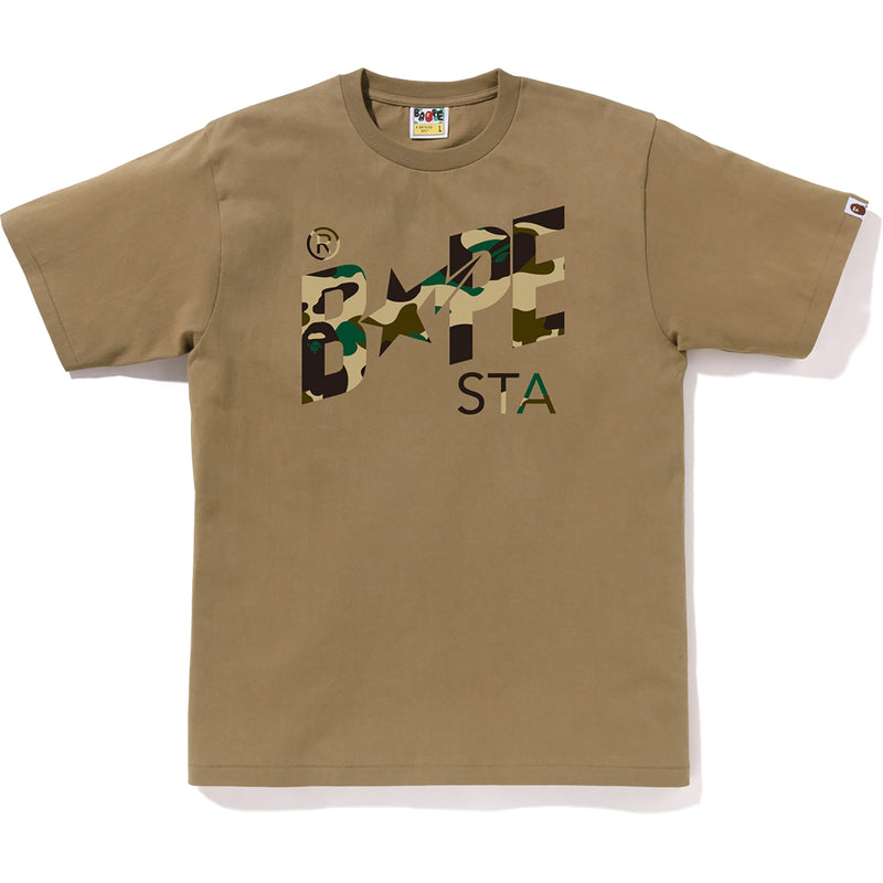 1ST CAMO BAPE STA TEE MENS