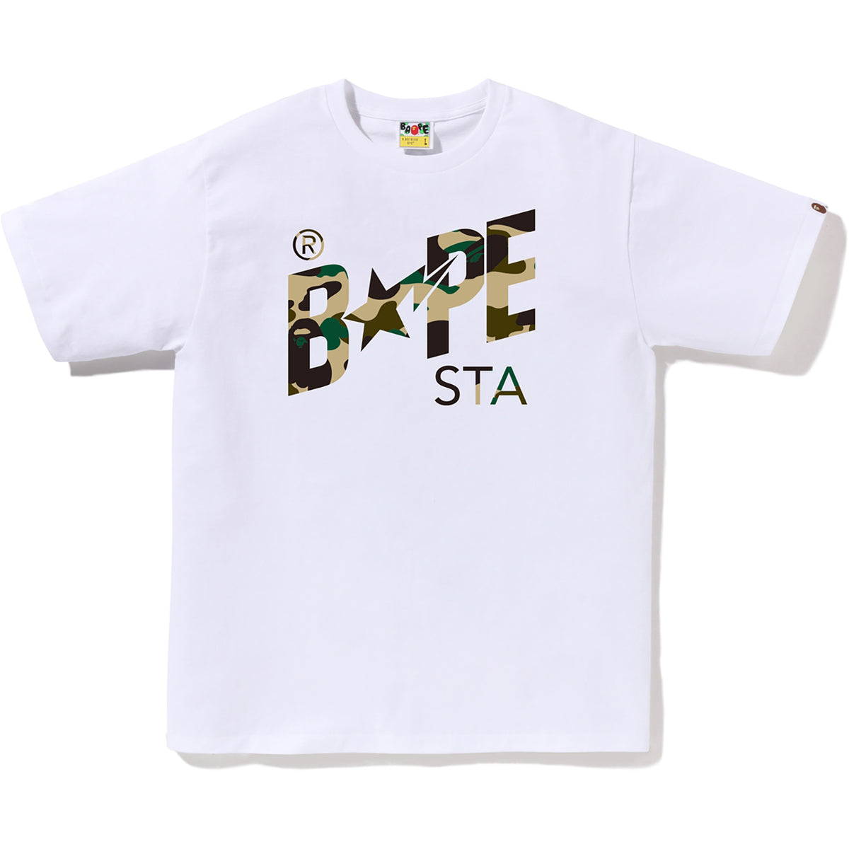 1ST CAMO BAPE STA TEE MENS