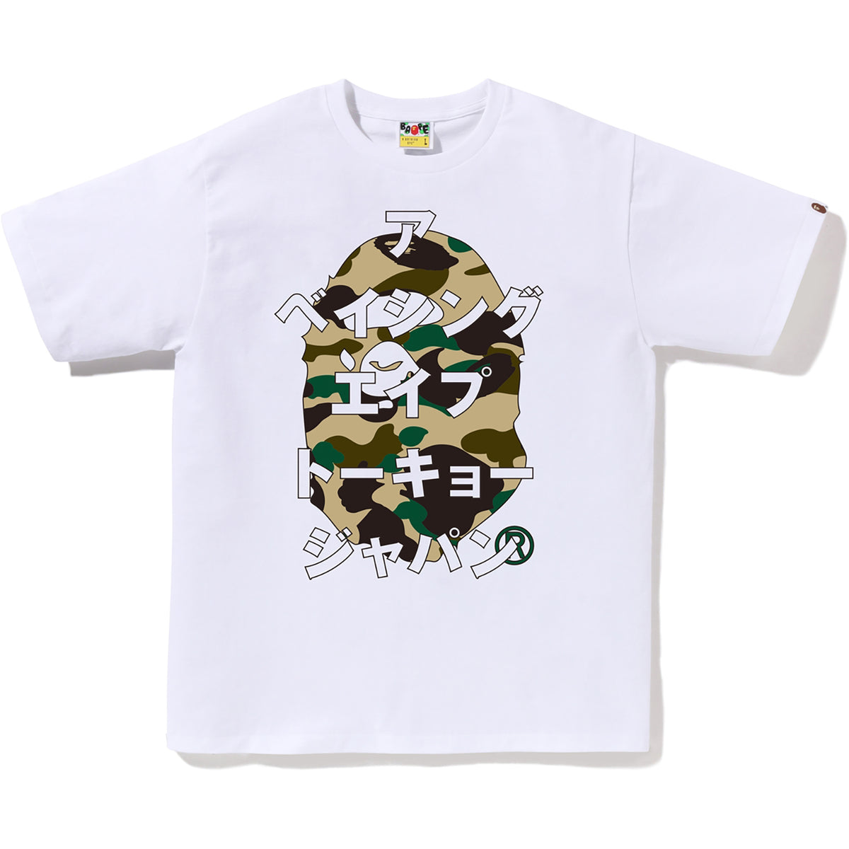 1ST CAMO BAPE KATAKANA TEE MENS