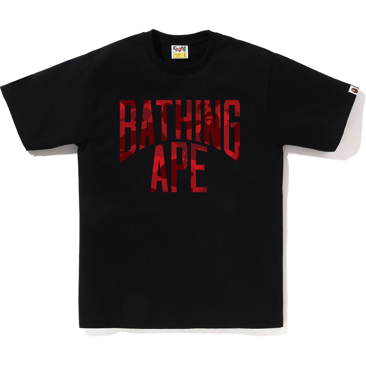 COLOR CAMO BATHING APE TEE MENS