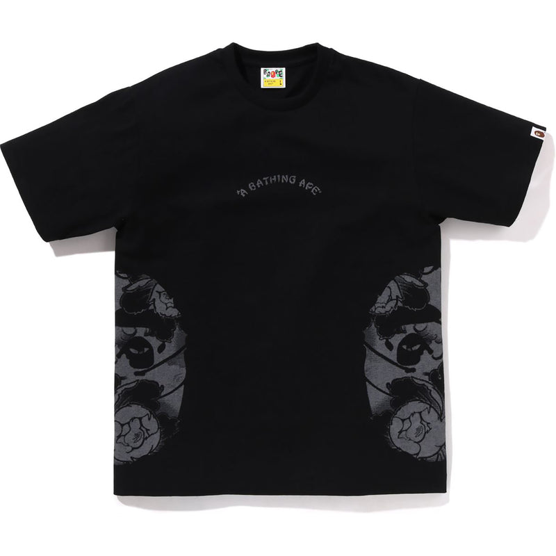 JAPANESE TATTOO SIDE BIG APE HEAD TEE MENS