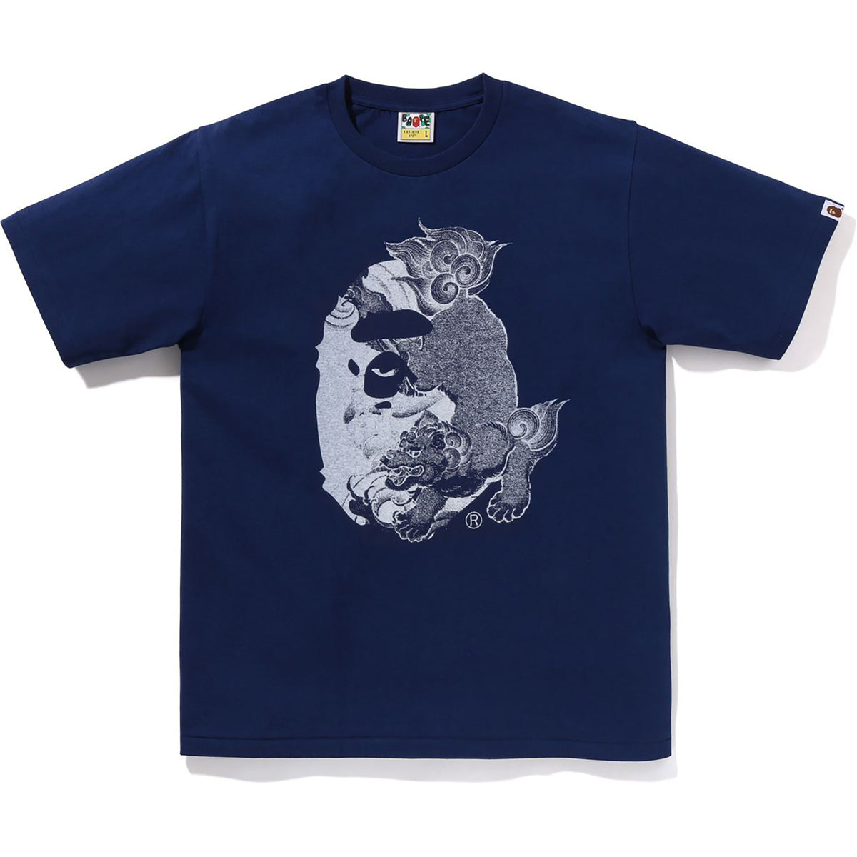 JAPANESE TATTOO BIG APE HEAD TEE MENS