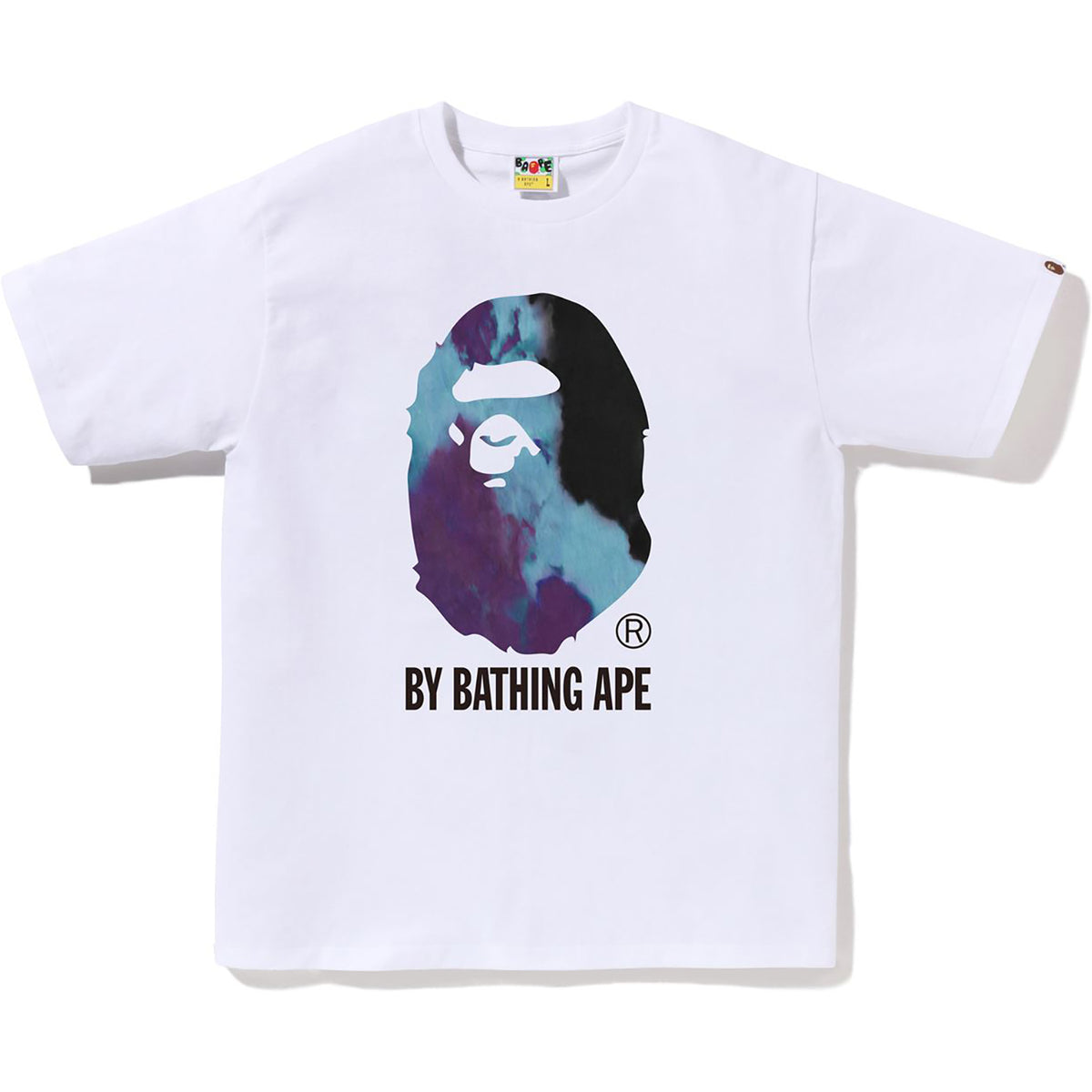 TIE DYE BY BATHING APE TEE MENS