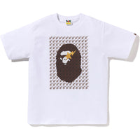 STA HOUNDSTOOTH APE HEAD TEE MENS