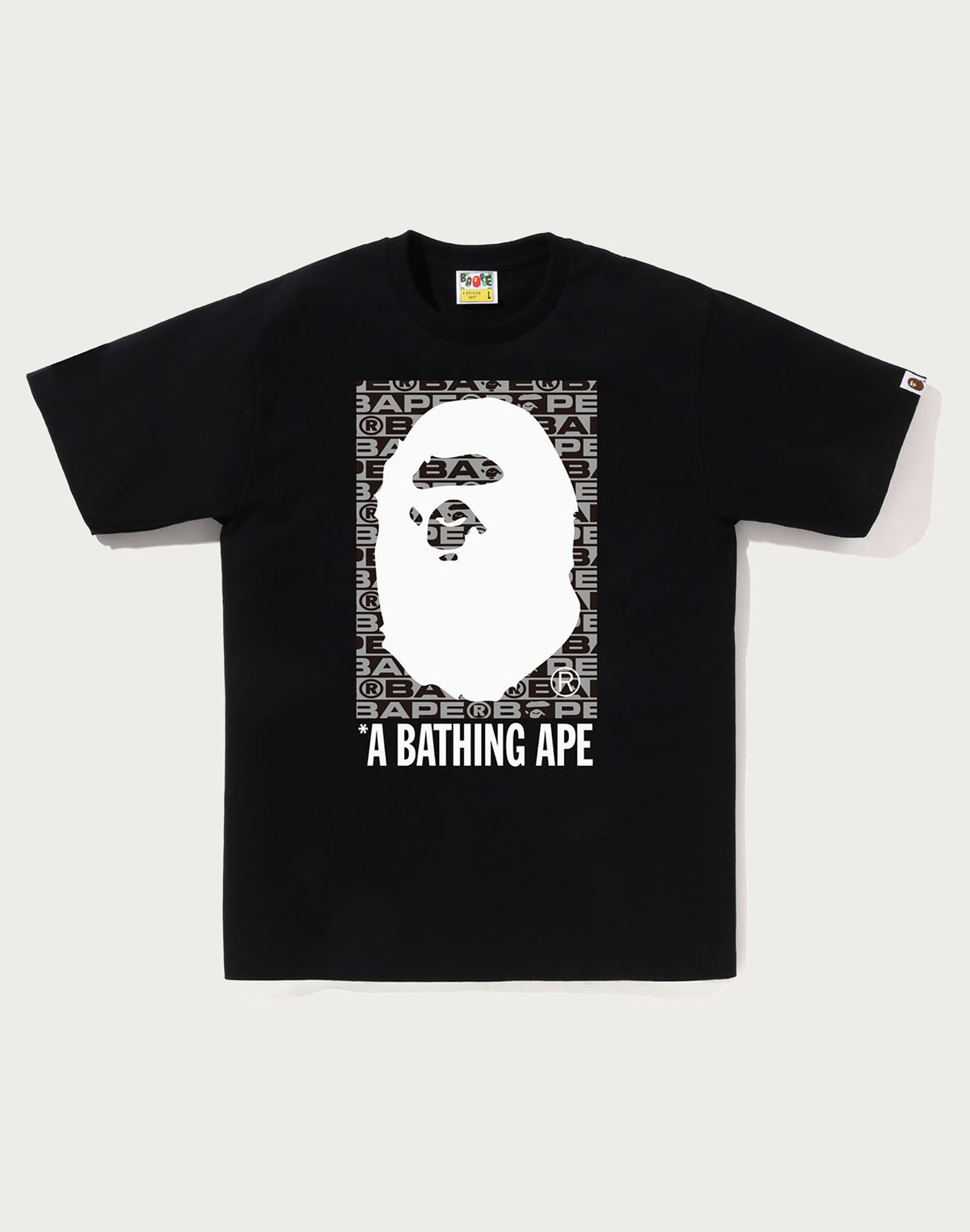 LUX SPORT PATTERN BOX APE HEAD TEE MENS