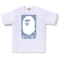 LUX SPORT PATTERN BOX APE HEAD TEE MENS