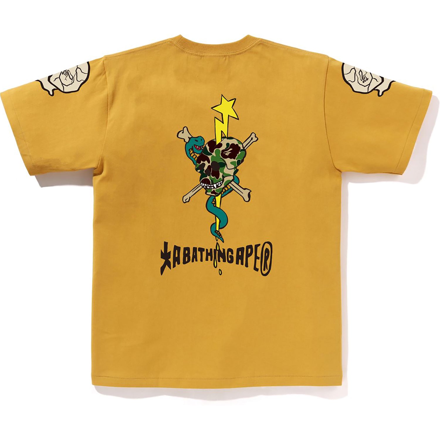 Bape × ready made back logo tee HAND DRAWN LOGO RELAXED FIT TEE MENS – us.bape.com