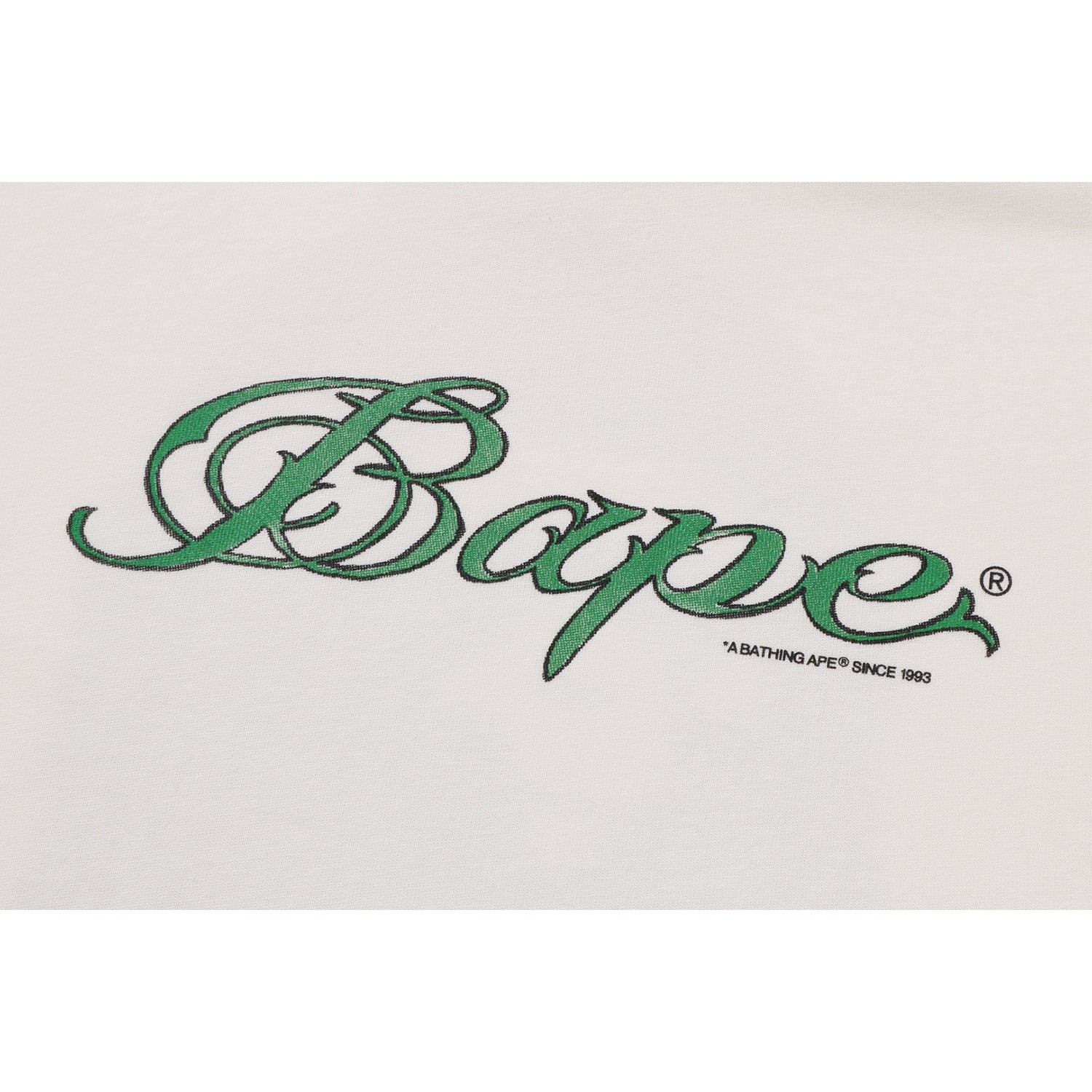 LOGO RELAXED FIT TEE MENS us.bape