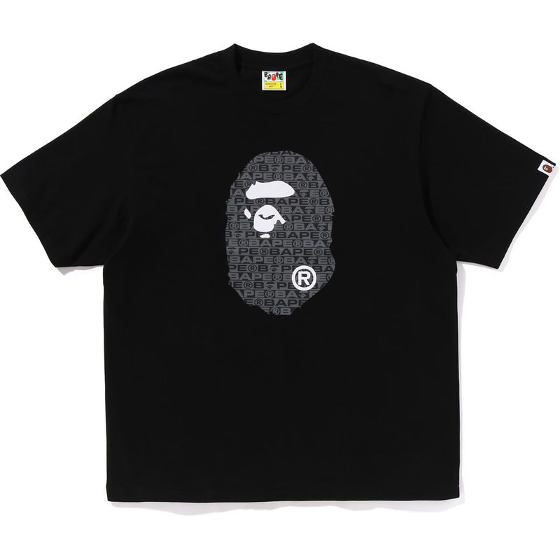 LUX SPORT PATTERN APE HEAD RELAXED FIT TEE MENS