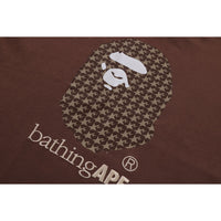 STA HOUNDSTOOTH BY BATHING APE RELAXED FIT TEE MENS