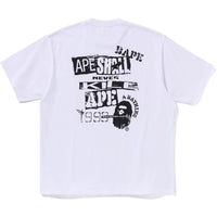 SCREEN PRINT STENCIL LOGO RELAXED FIT TEE MENS