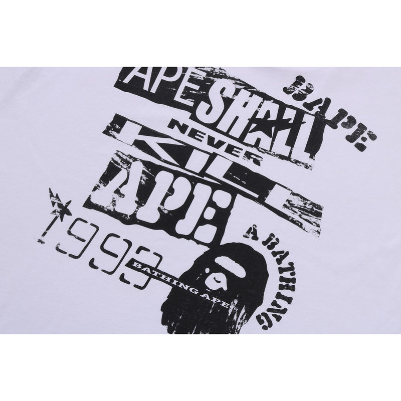 SCREEN PRINT STENCIL LOGO RELAXED FIT TEE MENS