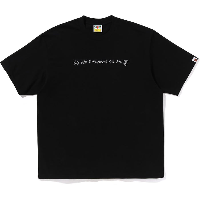 HAND DRAWN LOGO RELAXED FIT TEE MENS