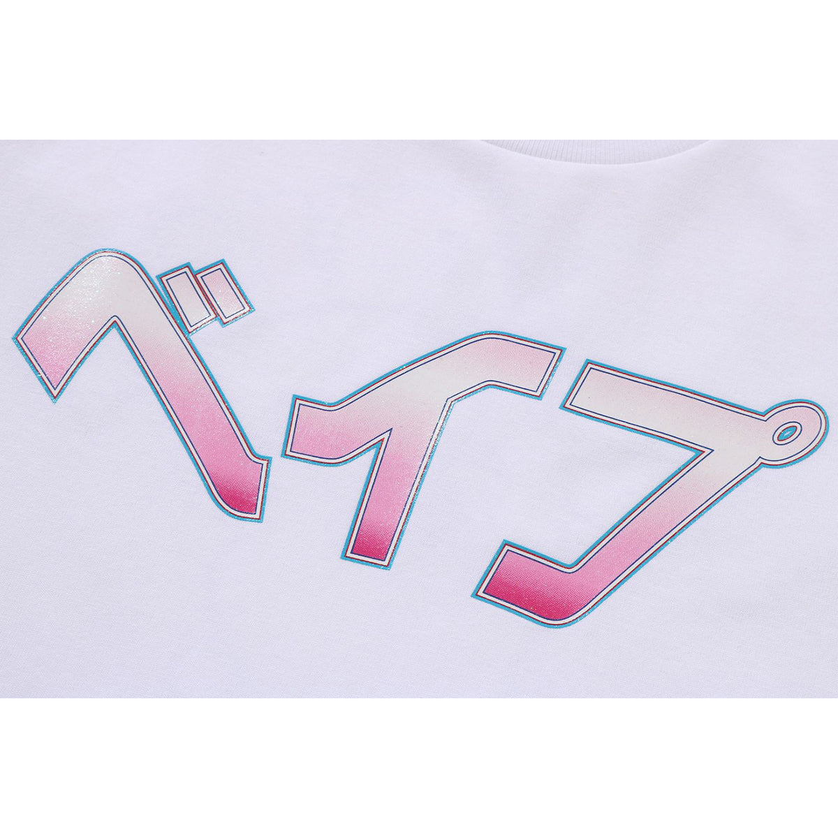 KATAKANA BAPE TEE LADIES