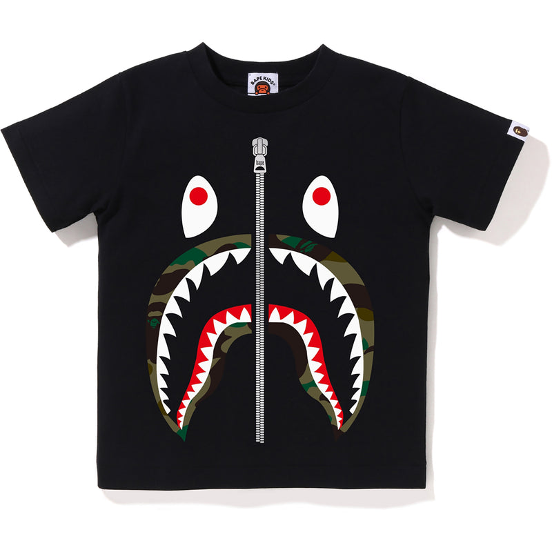 1ST CAMO SHARK TEE KIDS