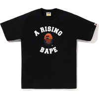 A RISING BAPE TEE MENS