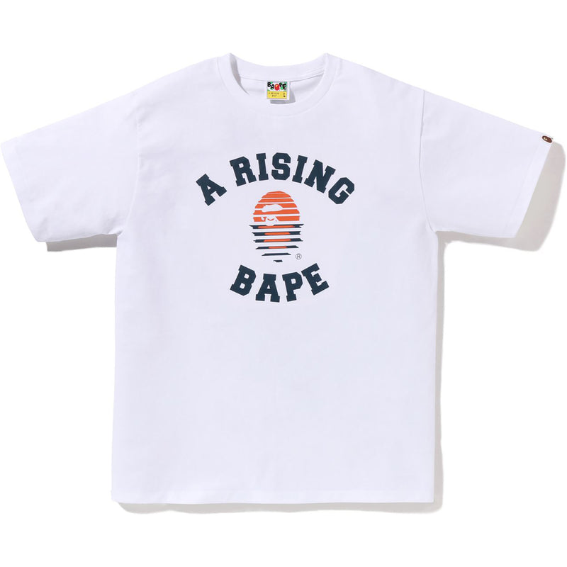 A RISING BAPE TEE MENS