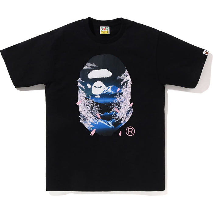 SAKURA PHOTO APE HEAD TEE MENS