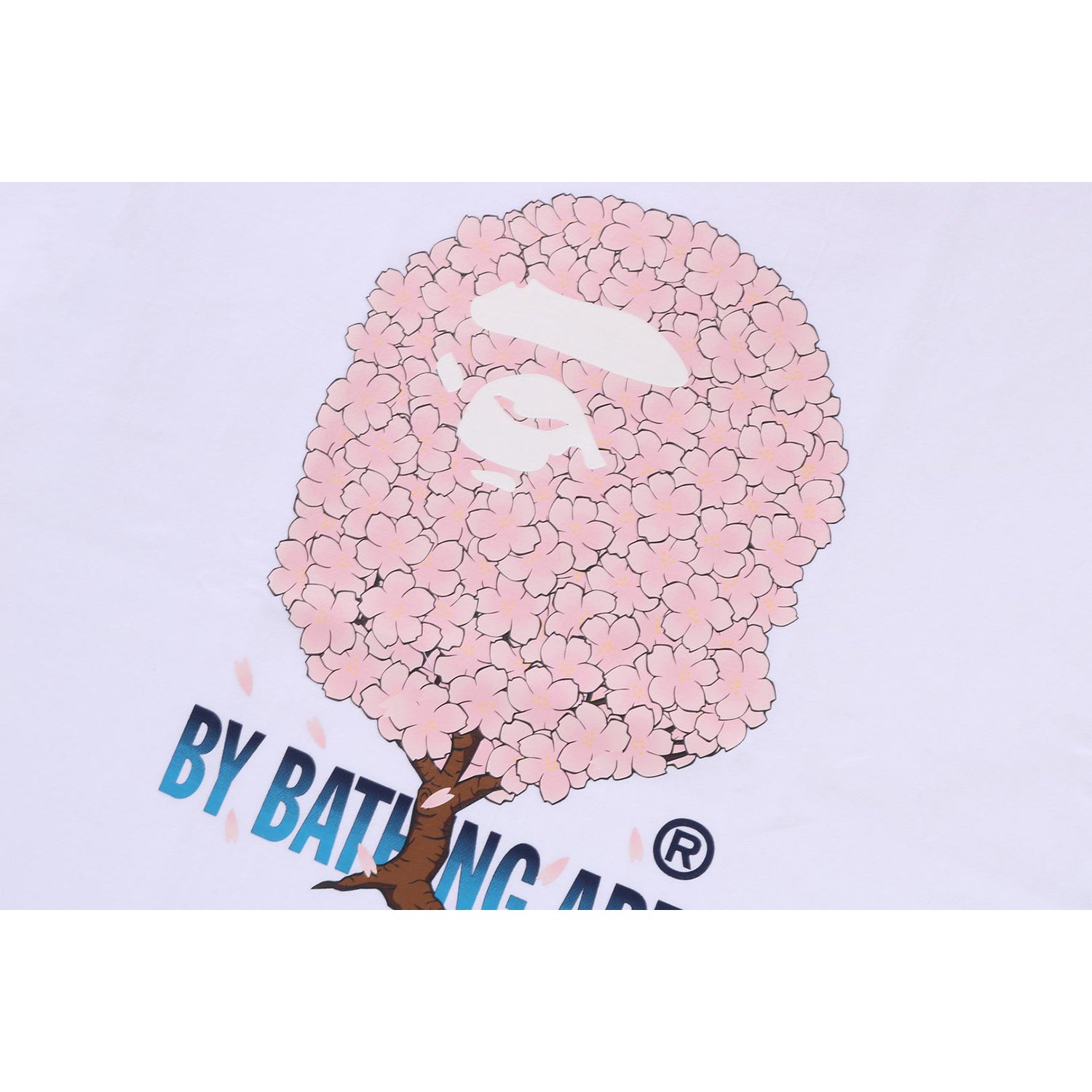 A Bathing Ape Men Sakura Tee white