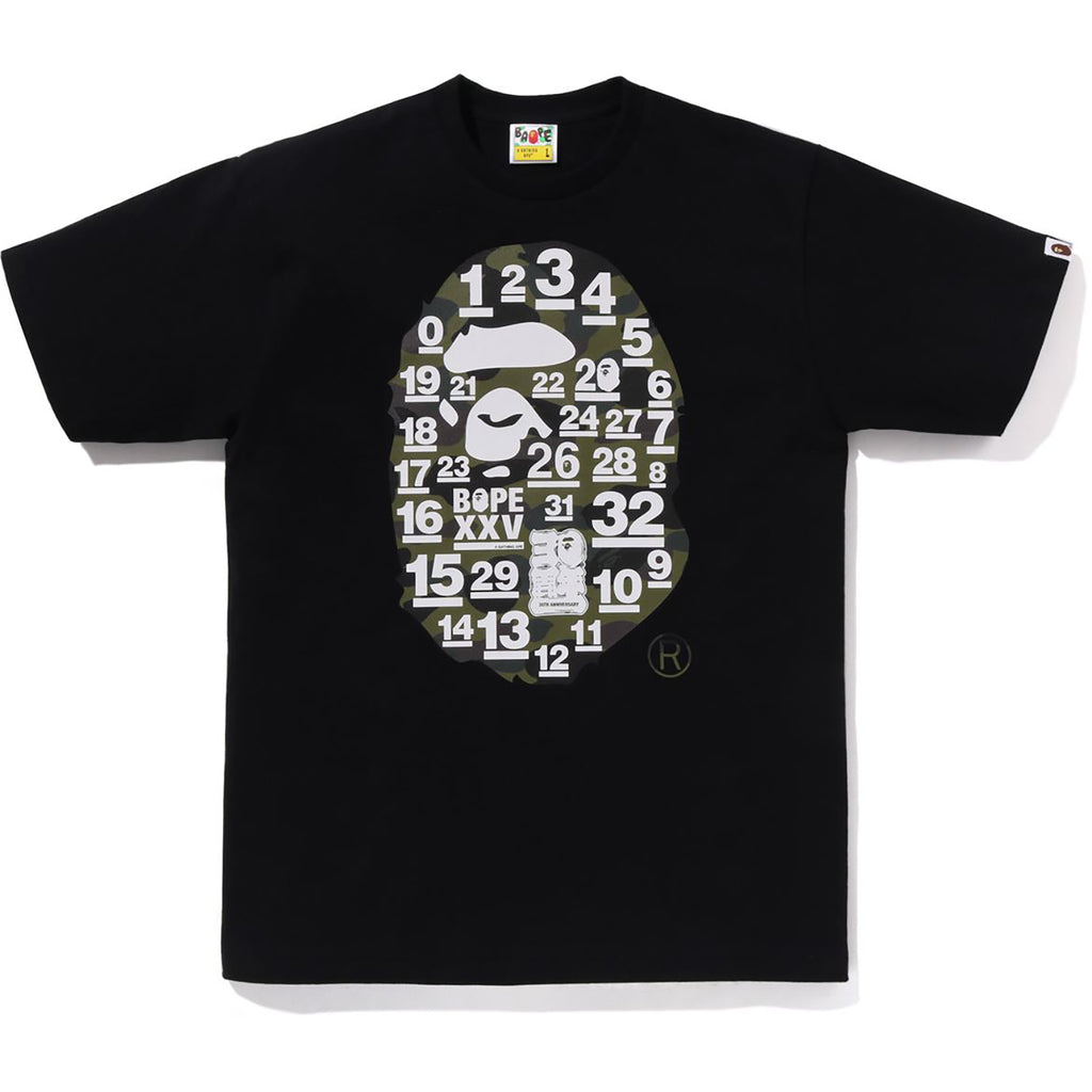 A BATHING APE 32ND ANNIV. 1ST CAMO BIG APE HEAD TEE MENS – us.bape.com