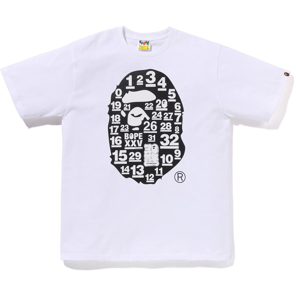 A BATHING APE 32ND ANNIV. BIG APE HEAD T MENS – us.bape.com