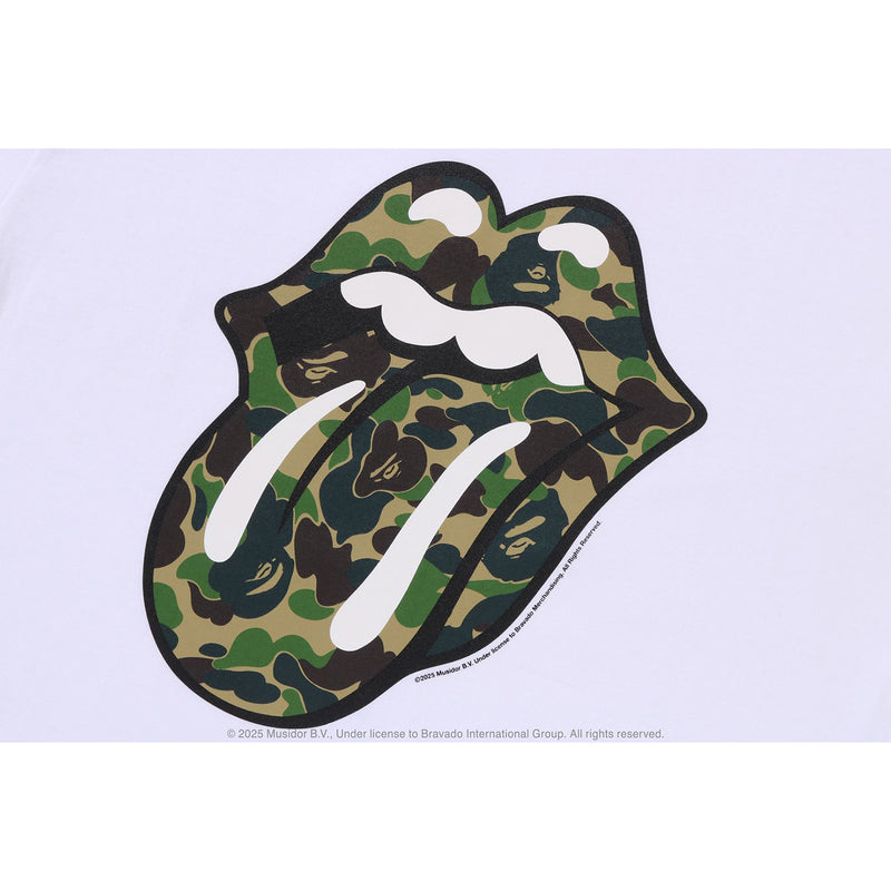 BAPE X ROLLING STONES - TEE MENS