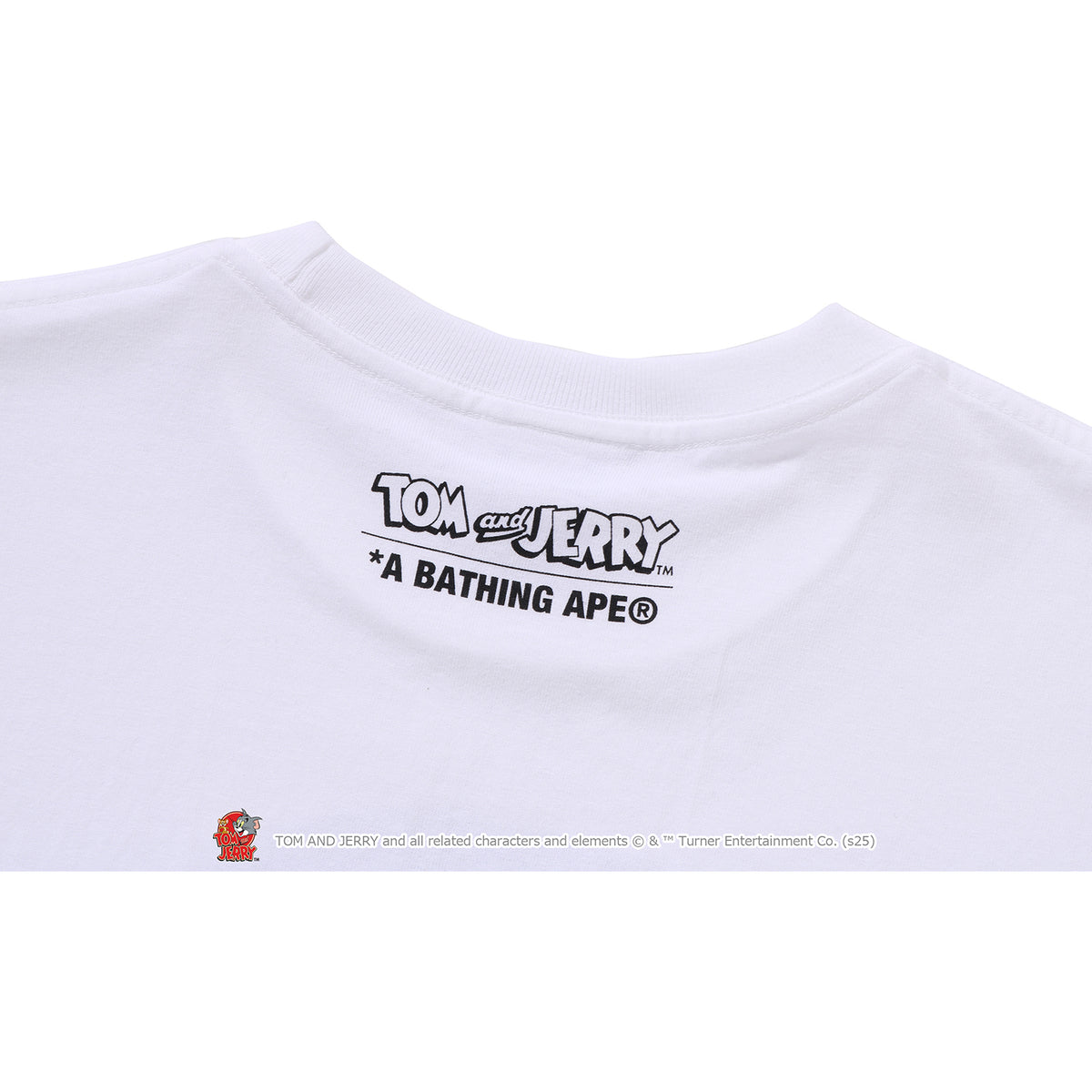 BAPE X TOM AND JERRY 85TH - APE HEAD TEE #1 MENS