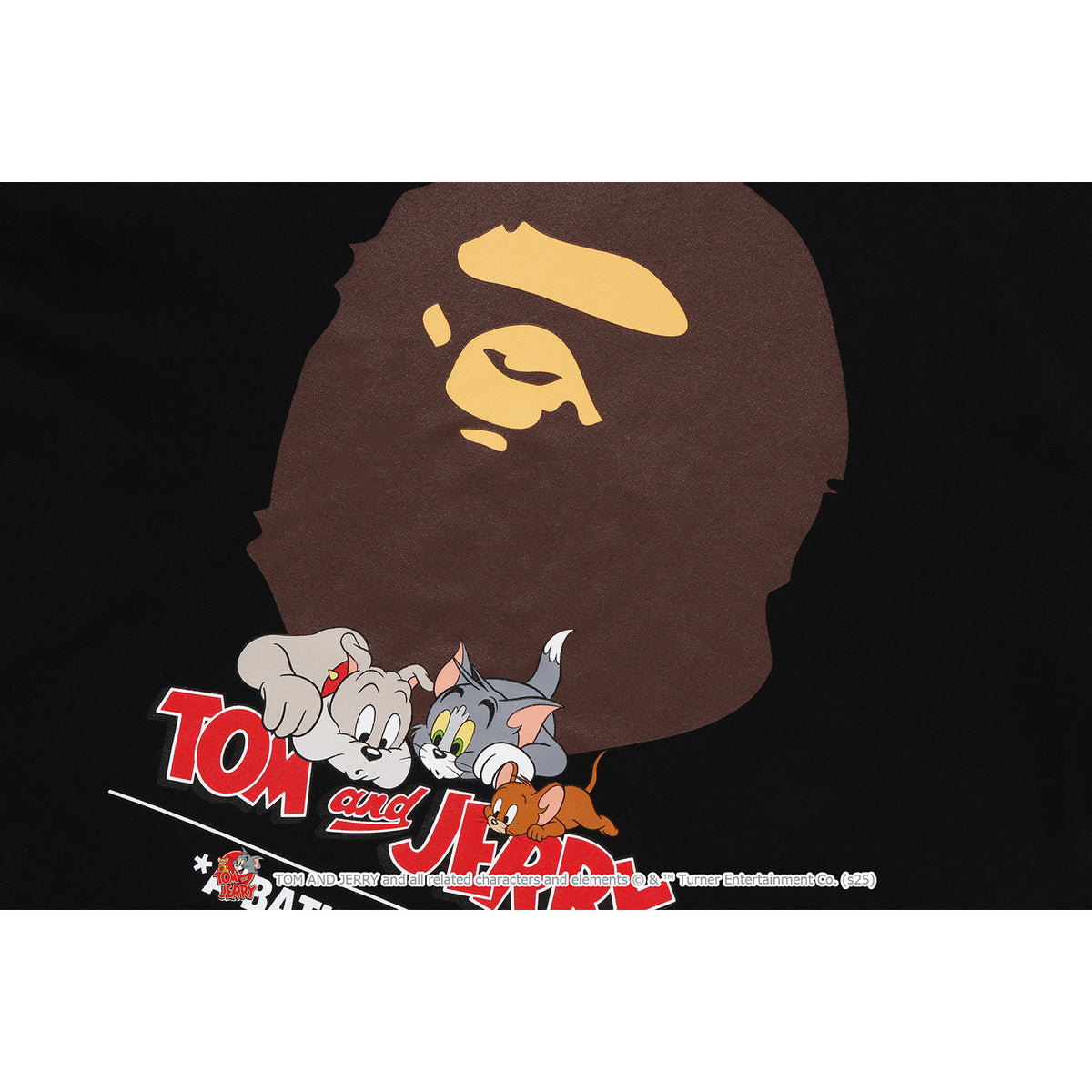 BAPE X TOM AND JERRY 85TH -  APE HEAD TEE #2 MENS