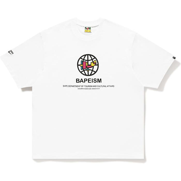 BAPE X KIDSUPER BAPEISM LOGO TEE MENS