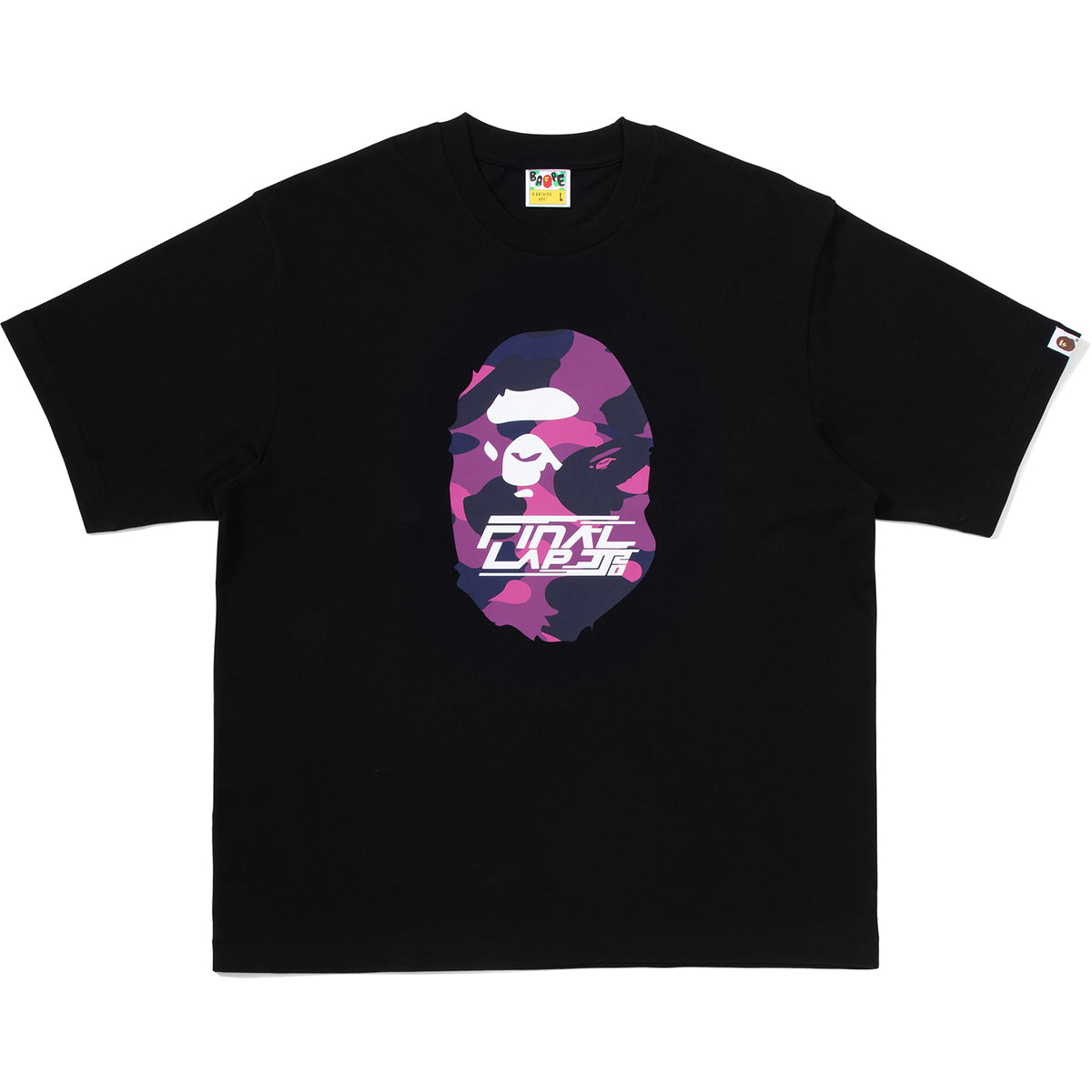 BAPE X JJ LIN APE HEAD RELAXED FIT TEE MENS