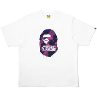 BAPE X JJ LIN APE HEAD RELAXED FIT TEE MENS