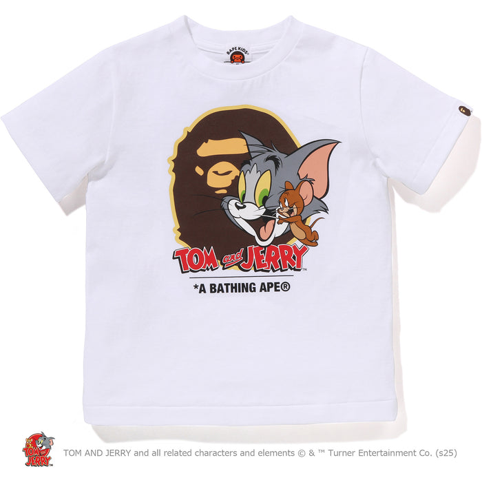 BAPE X TOM AND JERRY 85TH - APE HEAD TEE #1 KIDS