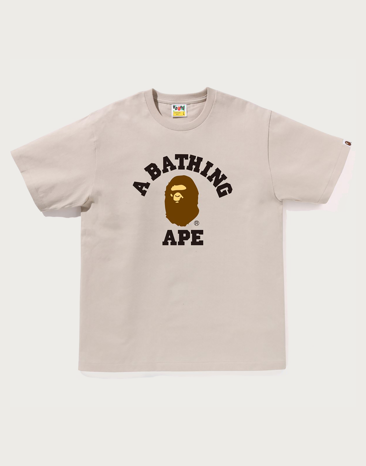 BAPE MENS COLLEGE TEE