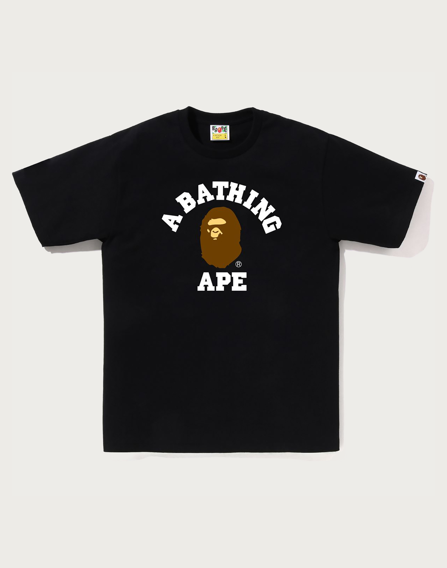 BAPE MENS COLLEGE TEE