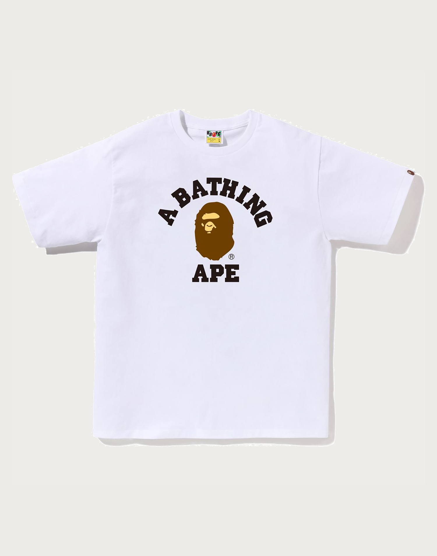 BAPE MENS COLLEGE TEE
