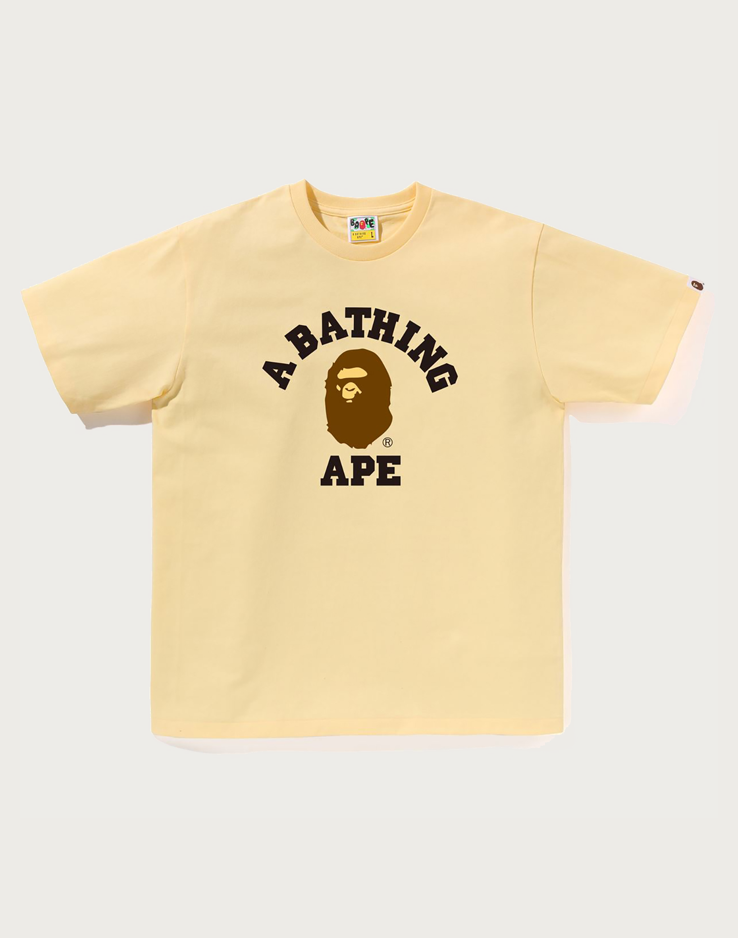 BAPE MENS COLLEGE TEE