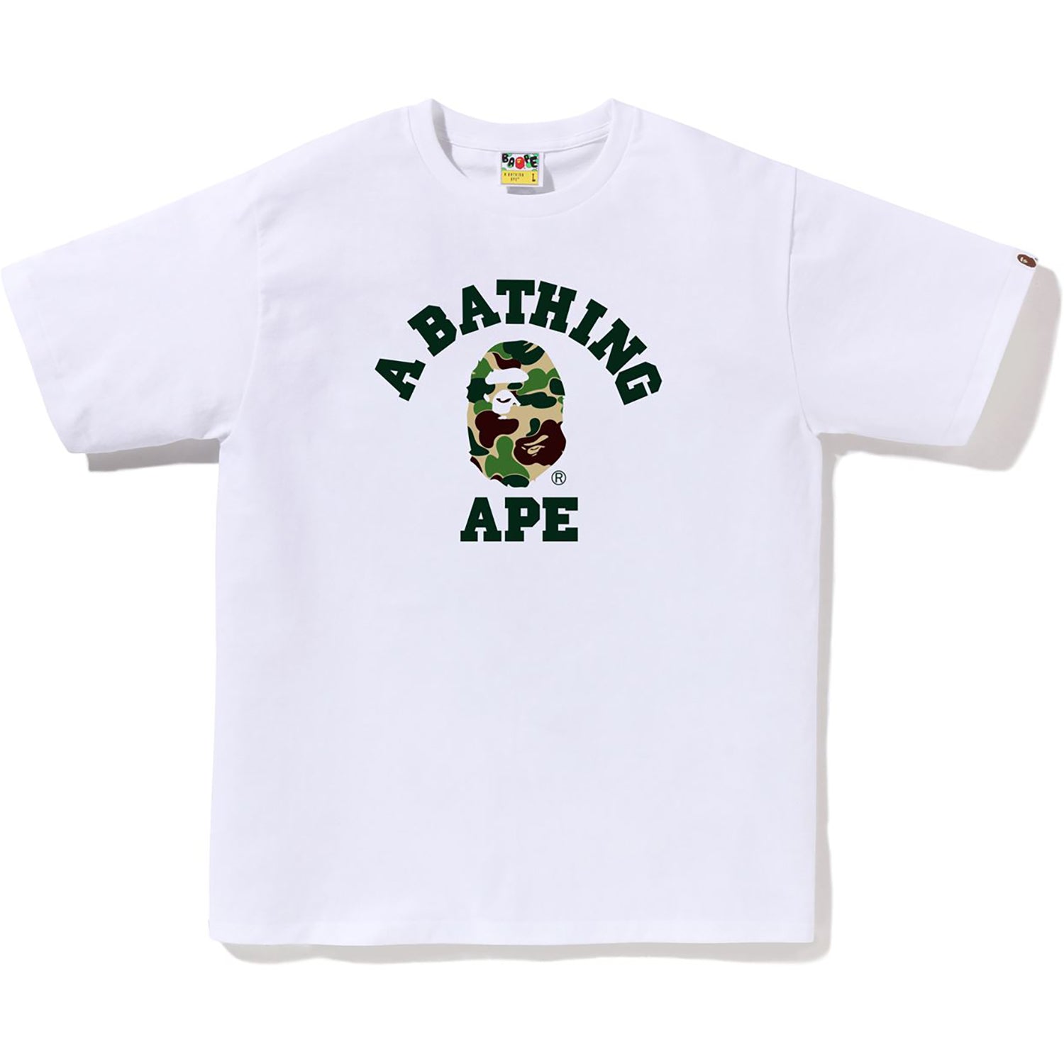 A BATHING APE（アベイシングエイプ）の「ABC CAMO JERSEY TOP M