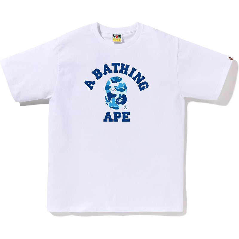 ABC CAMO COLLEGE TEE Men's Cotton T-Shirt BAPE –