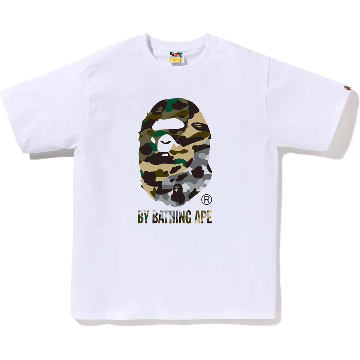 1ST CAMO CRAZY BY BATHING APE TEE MENS