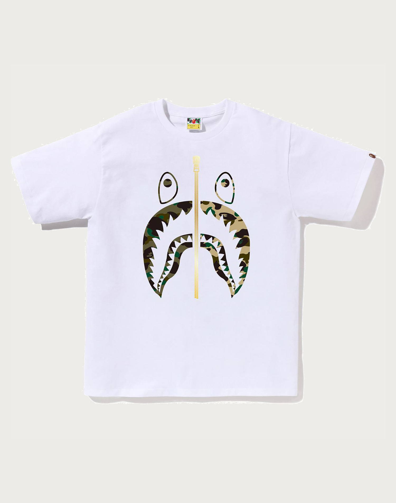 1ST CAMO SEPARATE SHARK TEE MENS
