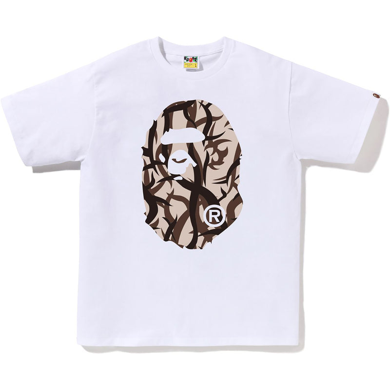 TRIAL CAMO BIG APE HEAD TEE MENS