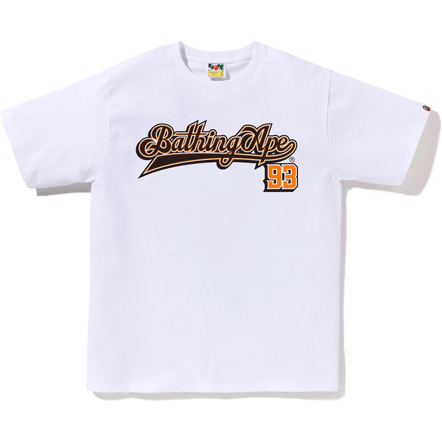 A BATHING APE® Camo Stripe Baseball Shirt | Bape official