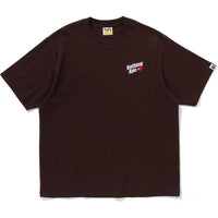 BATHING APE LOGO RELAXED FIT TEE MENS