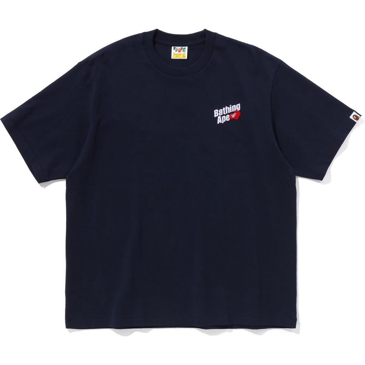 BATHING APE LOGO RELAXED FIT TEE MENS